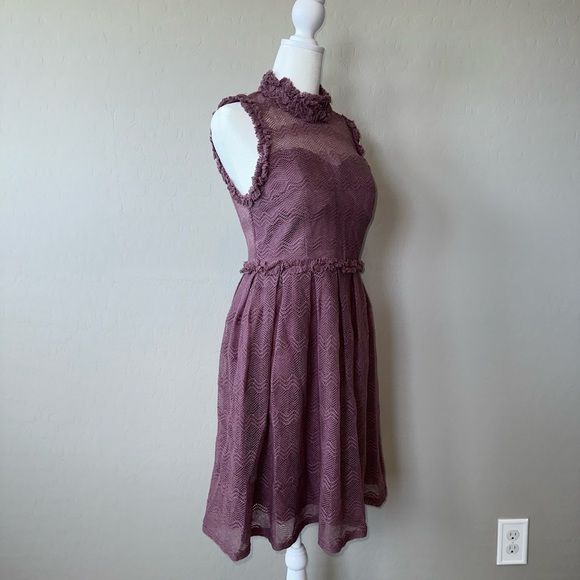 Modcloth Minuet Laced Open Back Dress - Picture 4 of 10